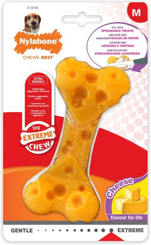 Durable Cheese Bone - M - Nylabone