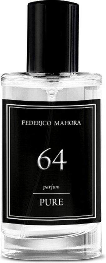 FEDERICO MAHORA 64 - Parfum Homme - Pure - 50ML- geïnspireerd op Giorgio Armani Black code