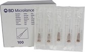 BD Microlance injectienaalden 26G bruin 0,45x10mm (300300)- 3 x 100 stuks voordeelverpakking