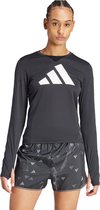 adidas Performance Run It Longsleeve - Dames - Zwart- XL