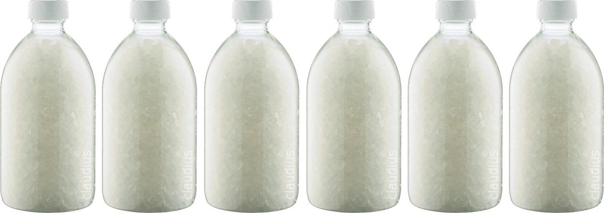Goedkoopste Claudius Badzout Relaxing Moment - 600 gram - Fles met witte dop - set van 6 stuks
