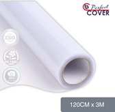 Perfect Cover Anti-inkijk Raamfolie - 120cm x 300 cm - Melkglasfolie - Met Rakel - Blokkeert UV-stralen