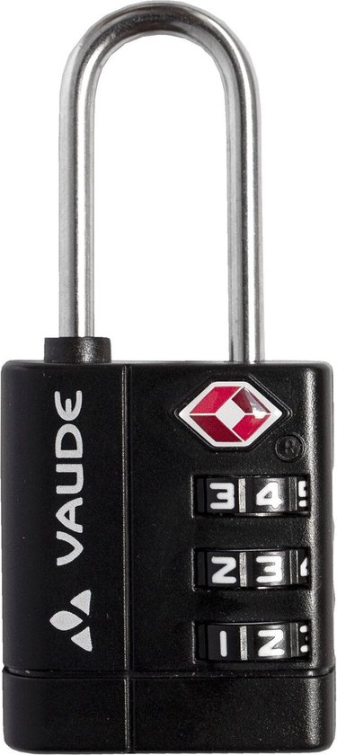 Vaude TSA Combination Lock II Cadenas à combinaison pour sacoche de vélo