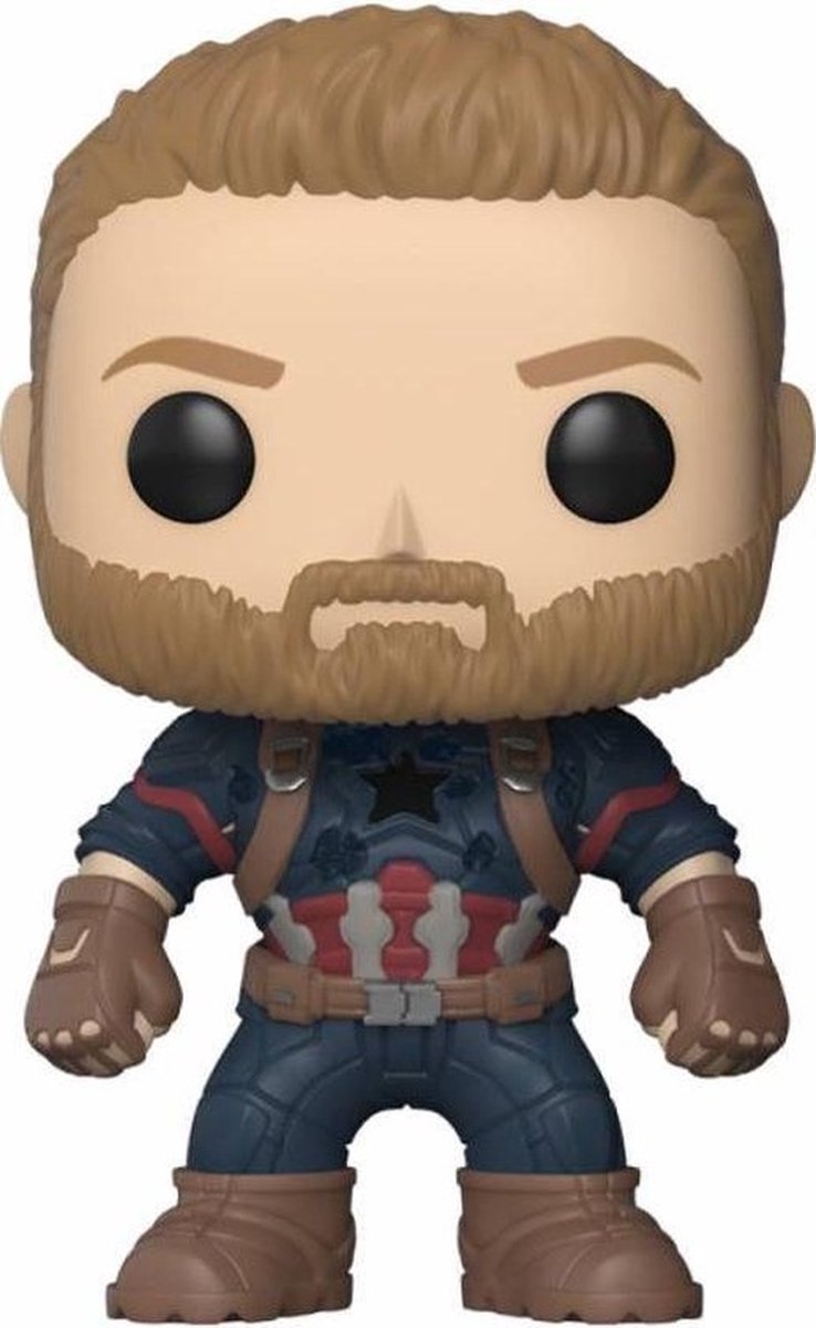 Funko Pop! Avengers Infinity War Captain America - #288 Verzamelfiguur — afbeelding 2