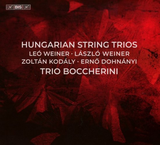 Foto: Trio boccherini hungarian string trios super audio cd 