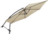 Zweefparasol Gemini ecru 3 meter