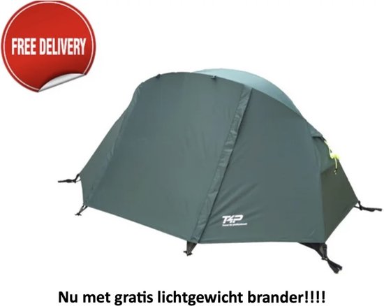 Expedition Tent T1 – donkergroen – 1-persoons