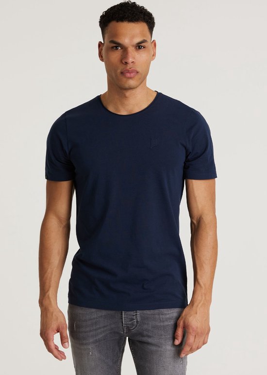 Chasin' T-shirt Eenvoudig T-shirt Expand-B Donkerblauw Maat M