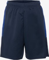 Dutchy kinder voetbalshort blauw - Maat 110