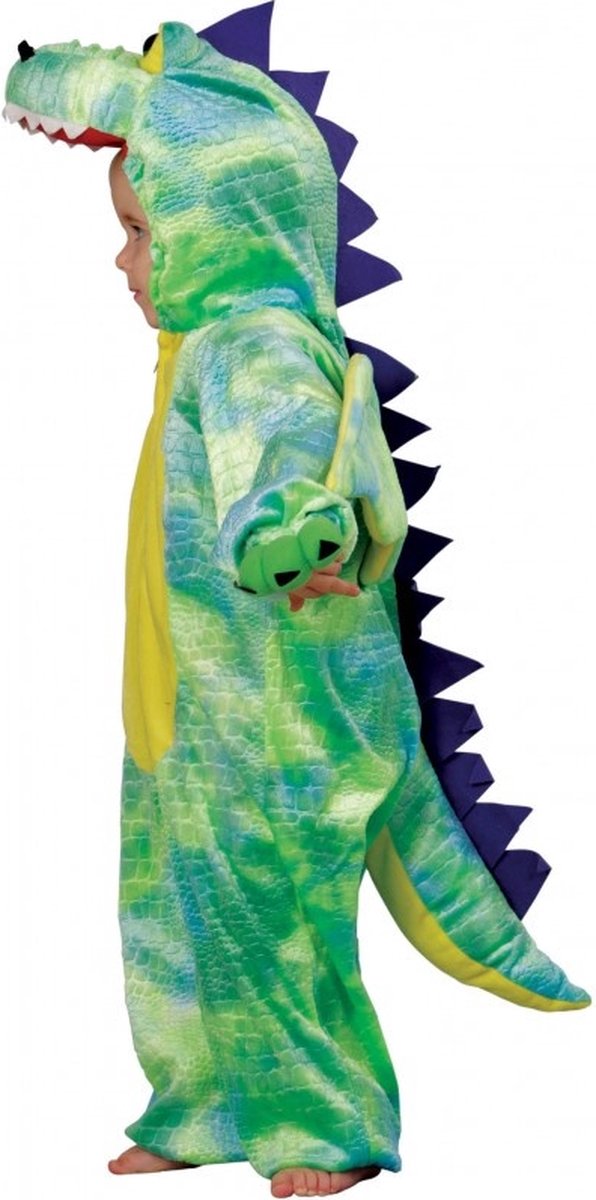 Groene Draken Onesie Kind - Maat 104
