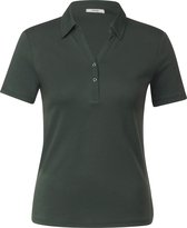 CECIL Polo Dames Poloshirt universal blue Maat S bol