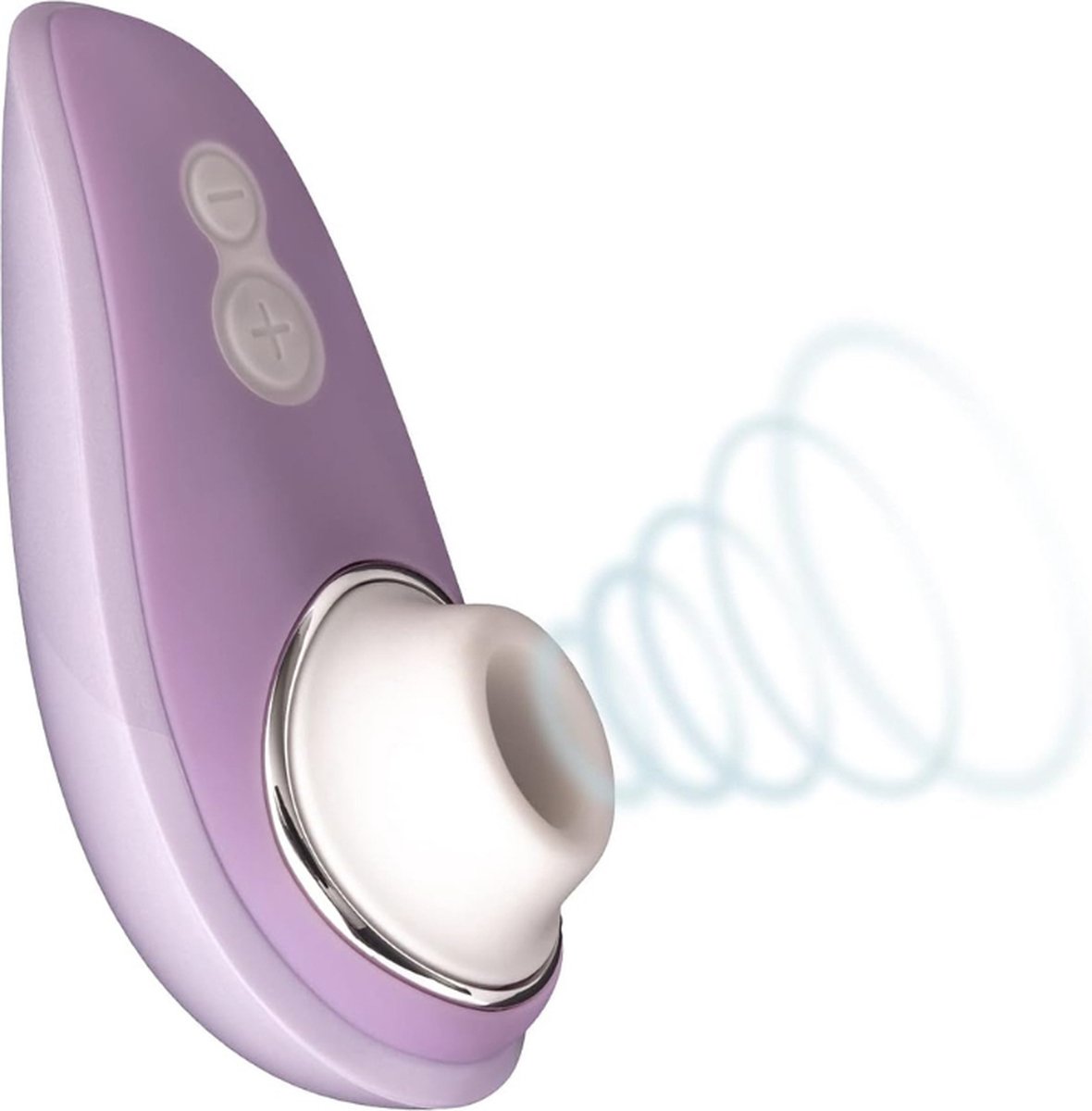 MKSS® Clitoris Stimulator - Vibrators voor Vrouwen - Dildo Vibrator - Sex Toys voor Vrouwen - Zuiger - Paars met Wit