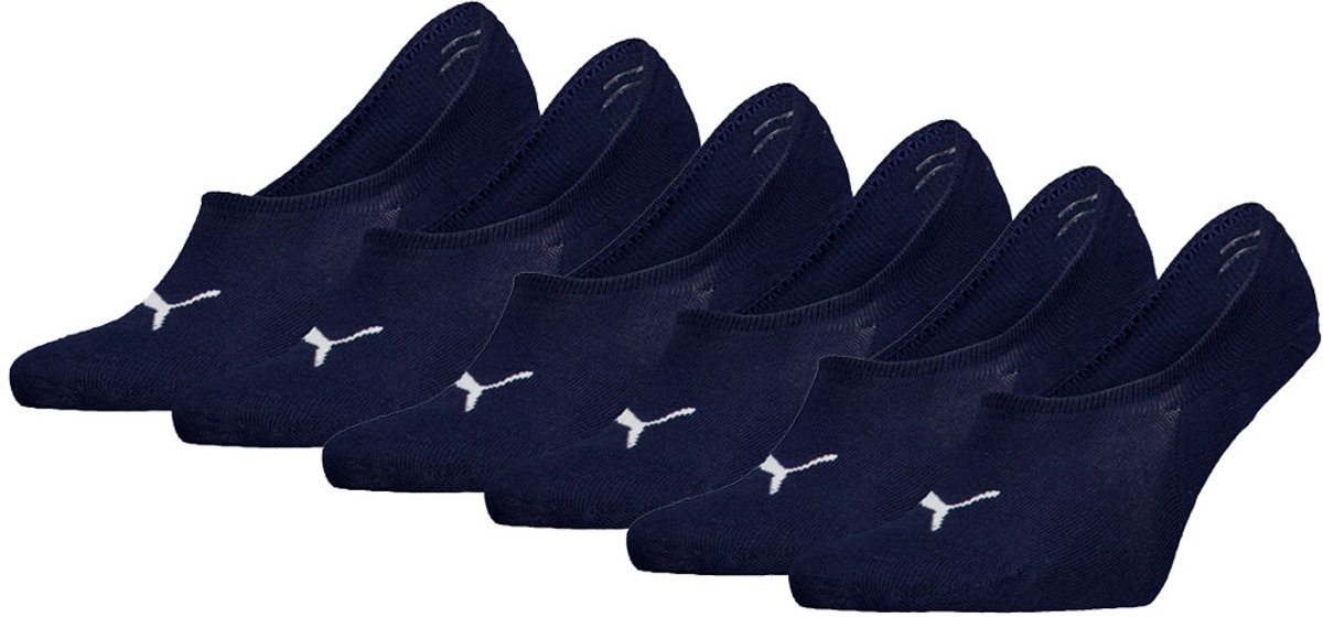 Puma Footies High Cut 6 paar Blauw