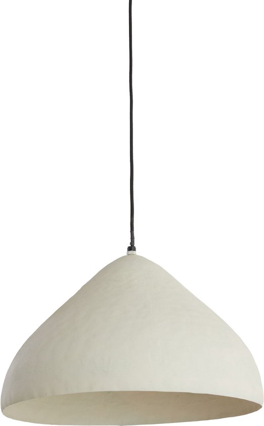 Light&living Lampe à suspension Ø40x25 cm ELIMO crème mate