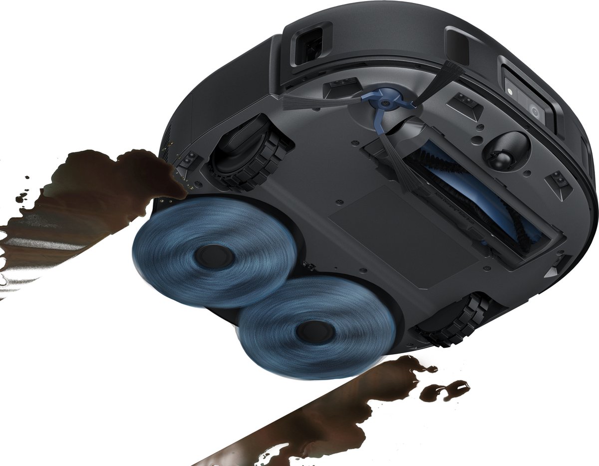 eufy Clean X10 Pro Omni Robotstofzuiger met dweil - Robot Vacuum 8000 Pa zuigkracht, tapijt detectie AI-obstakel vermijding, wast en droogt de dweil, automatisch legen en vullen — afbeelding 4