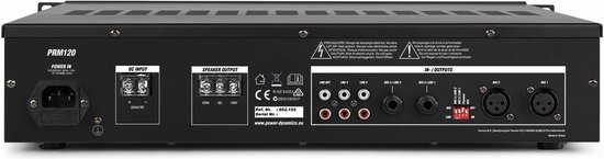 Geluidsinstallatie met Bluetooth, 12x witte inbouw speaker en 100v versterker van Power Dynamics van Merkloos — afbeelding 4