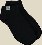 PAIRM - De sneakersok die niet kwijt raakt - Sneakersokken Dames en Heren - Zwart - 39-42 - 1 paar - Naadloos - Voor Dames en Heren - Enkelsokken - PAIR 'M - Click-able socks