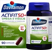 Davitamon Actifit 50+ Omega3 visolie - Multivitamine voor 50 plussers  - 90 capsules - Voedingssupplement