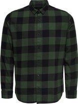 ONLY & SONS ONSGUDMUND LS CHECKED SHIRT NOOS Heren Overhemd - Maat S