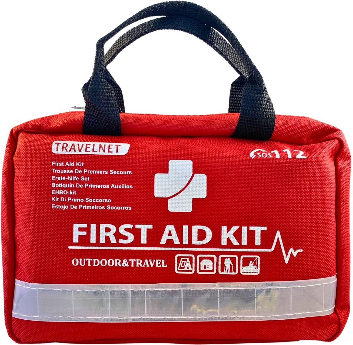Goedkoopste Travelnet First Aid Kit 60 Handycare bag