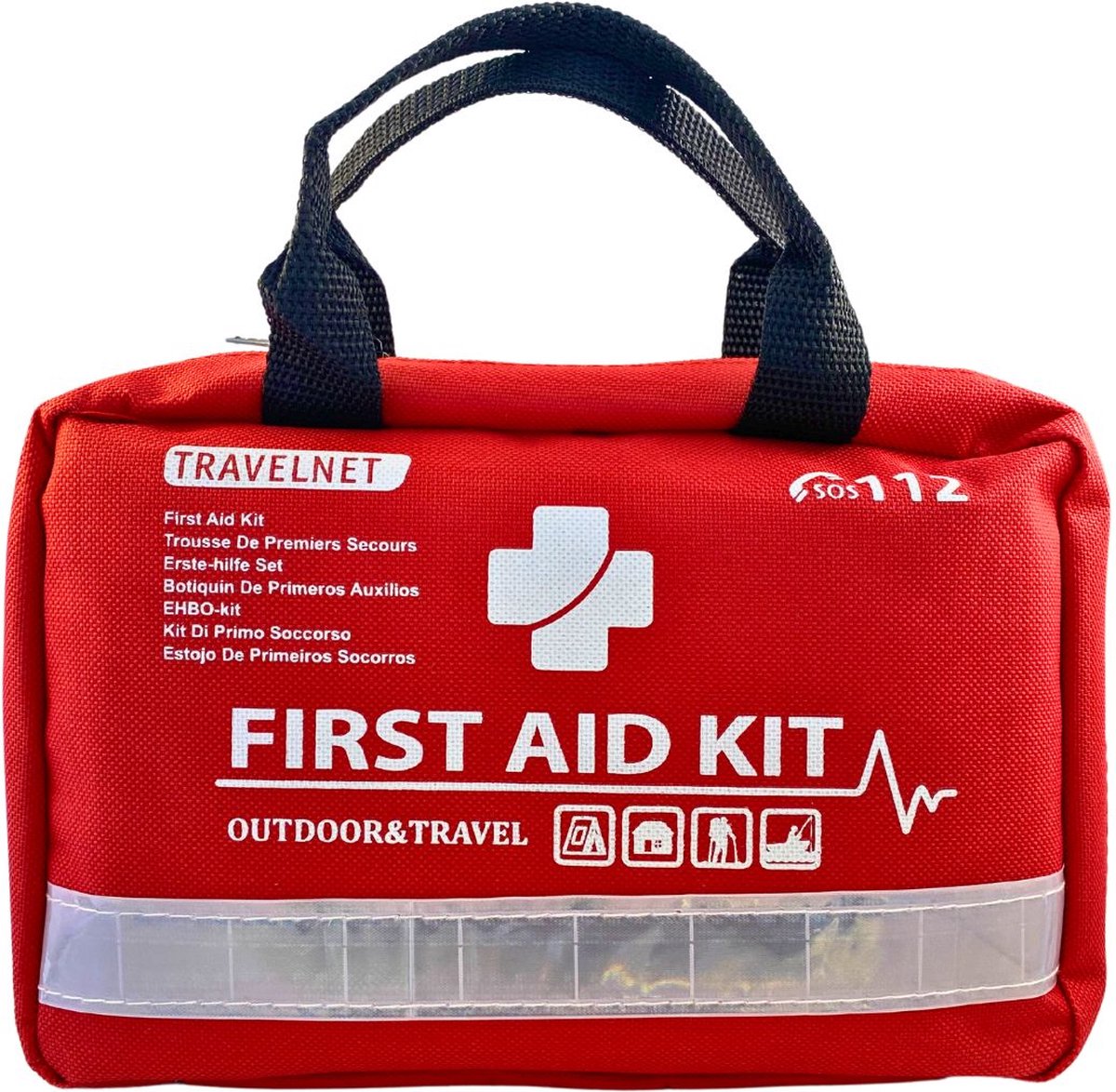 Travelnet First Aid Kit 60 Handycare bag