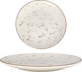 Bonna Dinerbord - Grain - Porselein - 27 cm - set van 6