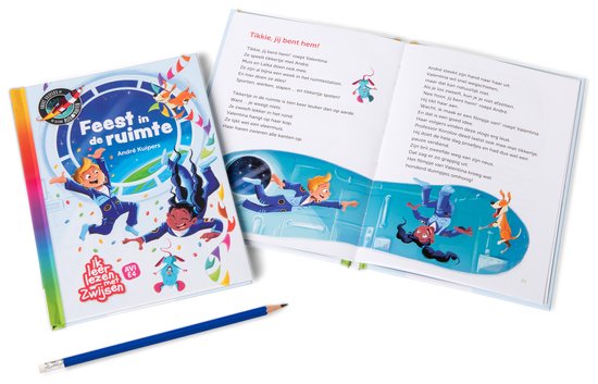 Ik leer lezen met Zwijsen - De kleine astronauten - Feest in de ruimte