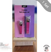 Borvat® - Nagelknippers - Set van 1 Set - Roze
