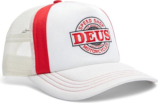 DEUS Hot Streaks Trucker cap - White