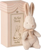 Maileg - My First Bunny - Knuffel - Konijn in Kadobox - Roze -