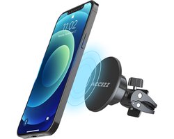 Accezz Telefoonhouders Auto Magnetisch - Geschikt voor Magsafe - GSM Houder geschikt voor iPhone 12/13/14/15/16 - Ventilatierooster - Auto Accessories - Zwart Accezz Telefoonhouders Auto Magnetisch - Geschikt voor Magsafe - GSM Houder geschikt voor iPhone 12/13/14/15/16 - Ventilatierooster - Auto Accessories - Zwart