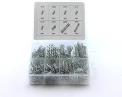 Tooltech Drukveren set - 246 stuks - Diverse maten - Inclusief opbergdoos