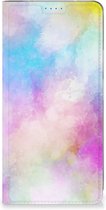 Bookcase Personaliseren Geschikt voor Xiaomi Redmi 12 4G Telefoonhoesje Watercolor Light