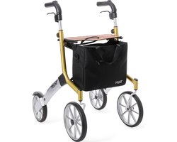 Let's Go Out rollator - Beige/zilver - Trustcare