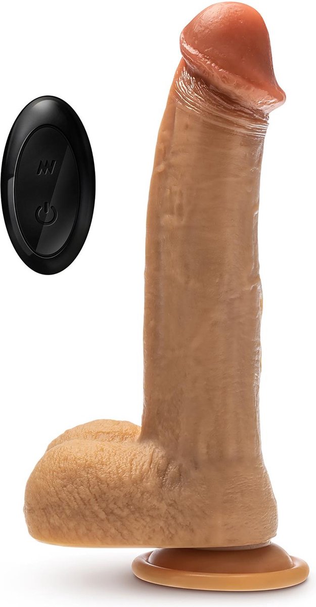 Goedkoopste DR. SKIN SILICONE DR. PHILLIPS 8.5 INCH THRUSTING DILDO TAN