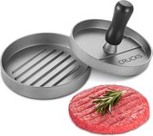 Crucks Hamburgerpers - RVS - Hamburgerpersen - Hamburgermaker - Burger Meat Press - BBQ Accessoires
