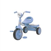 MS® - Babyfiets - Opvouwbare driewieler - Blauw - Schokabsorberende wielen - Fiets - Baby - Peuter - 1 tot 5 jaar - Met trappers - Voor binnen en buiten