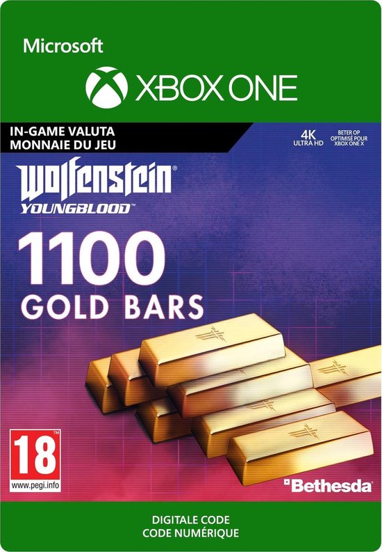 Wolfenstein: Youngblood: 1100 Gold Bars – Xbox One Download