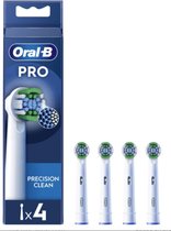 Oral-B Pro - Precision Clean - Opzetborstels met CleanMaximiser Technologie - 4 Stuks -