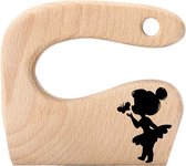 Montessori Houten Kindermes - Fairy - Kinder Koksmes - Peuter kok - Verjaarsdag cadeau klein - Houten Kinderbestek - Leren Snijden en Koken voor Kinderen - Montessori Speelgoed