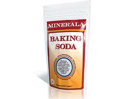Duo Pack -Minerala Baking Soda - Food Grade - 2 x 500 gram - Zuiveringszout - Natriumbicarbonaat - E500(ii) - Hersluitbare doypack / stazak - Premium kwaliteit - Herkomst Europa - Bakken - schoonmaken - persoonlijke verzorging