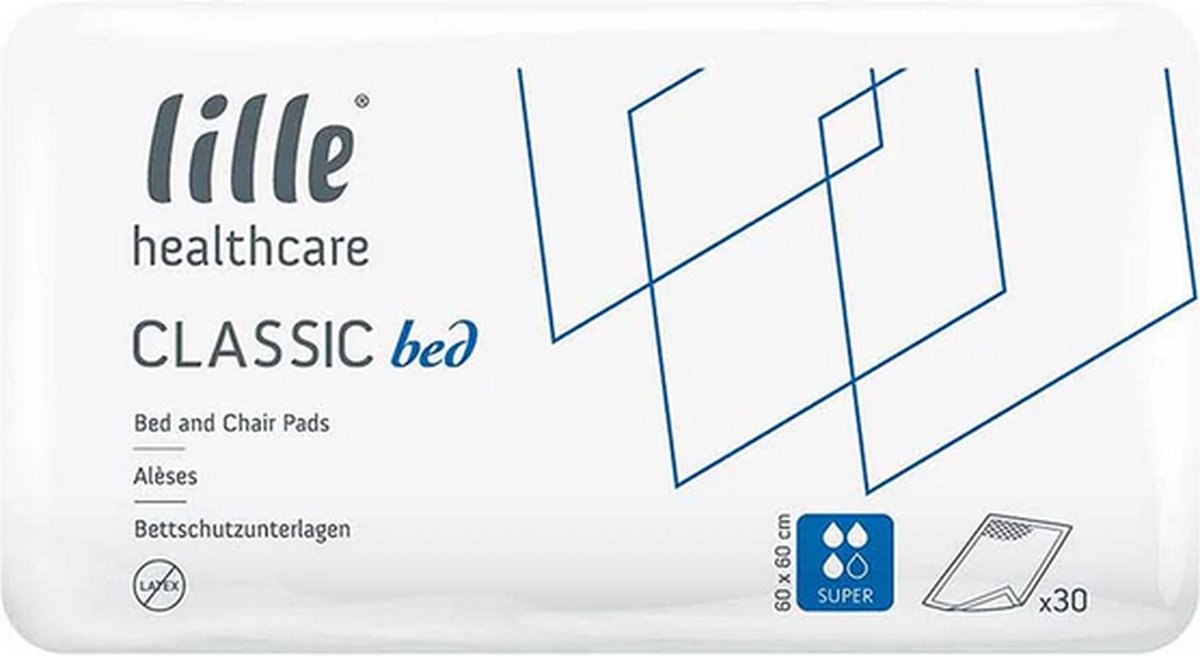 Lille Classic Bed Super 60 x 60 cm - 12 pakken van 30 stuks