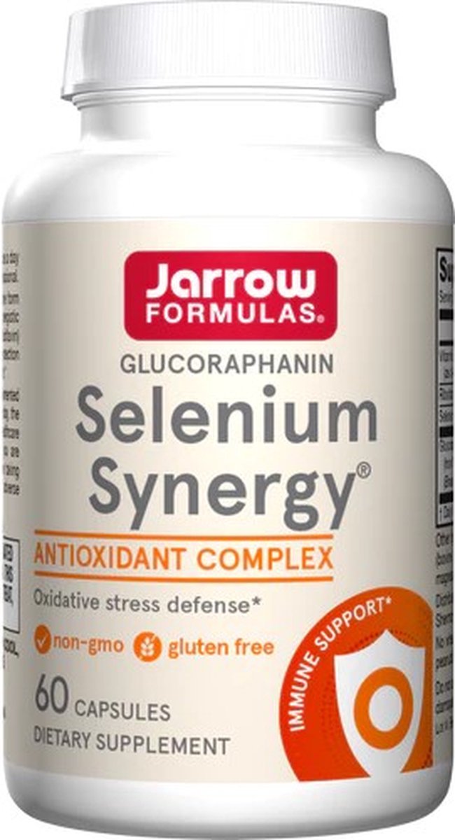 Goedkoopste Selenium Synergy 60 capsules - selenium & broccoli, ondersteunt normale celgroei en bevordert aanmaak glutathion | Jarrow Formulas