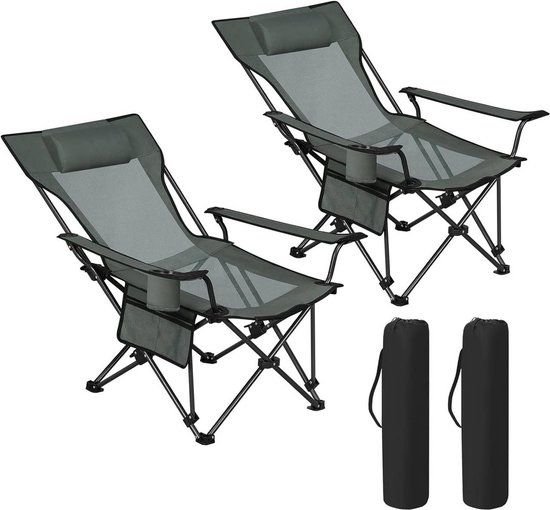 Foto: Ultimate outdoor klapstoel verstelbare fauteuil draagbare stoel duurzaam comfortabel handig 600d oxford stof 84 cm x 89 cm x 65 cm zittend 84 cm x 71 cm x 101 cm liggend 