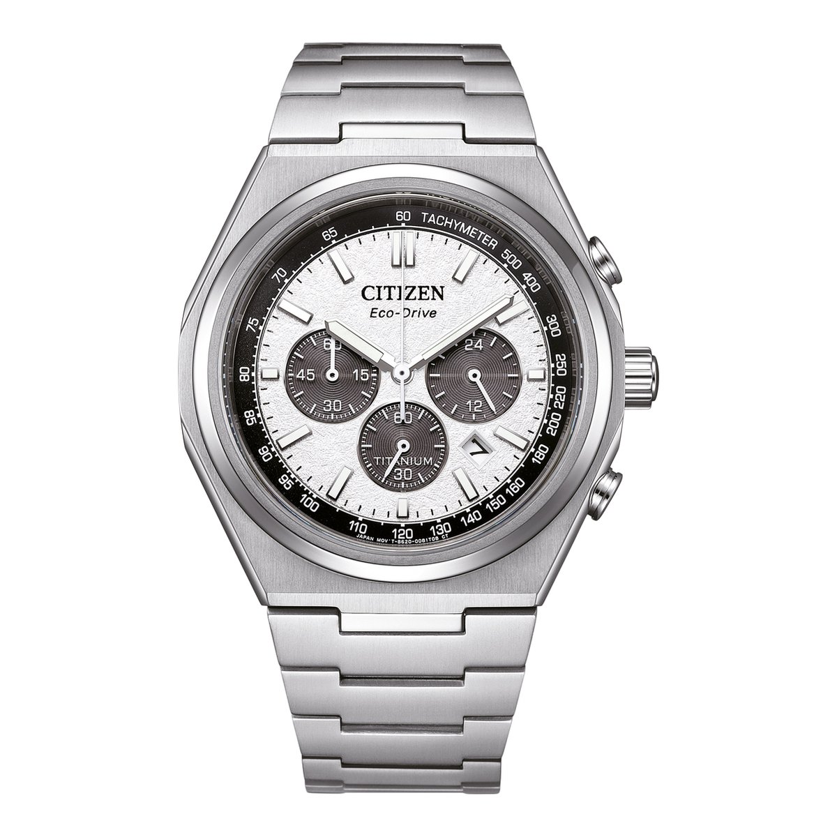 Citizen CA4610-85A Horloge - Titanium - Zilverkleurig - Ø 42 mm