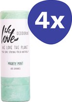 We Love The Planet Mighty Mint Deodorant Stick (4x 65gr)