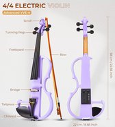 Vangoa - Silent Full Size 4/4 - Elektrische Viool - voor Beginners