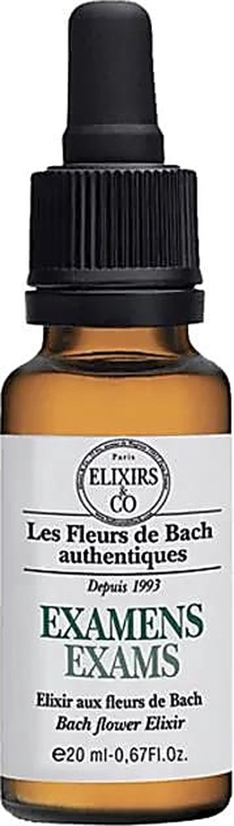 Goedkoopste Bach Combi Elixer 'Examens', biologisch en vegan, 20 ml