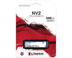 Kingston (NV2 PCIe 4.0 NVMe SSD) - 500GB - Gen 4x5