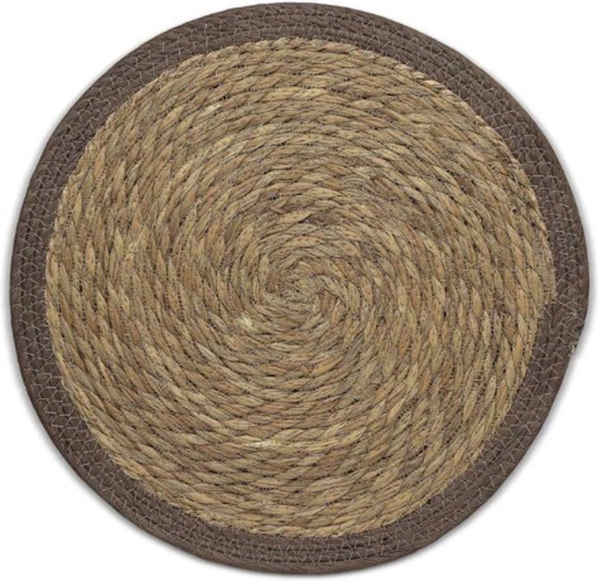 Placemat, Bruin, 38 cm, Raffia - Kela | Trava